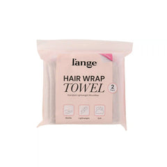 Hair Wrap Towel Medium Lightweight Microfiber 2-Pack
