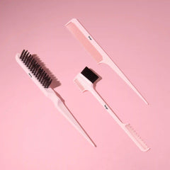 Carbon Fiber Comb Set -Three-Piece Precision Styling